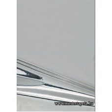 Fényes ezüst színű öntapadós fólia 45 cm * 1,5 m